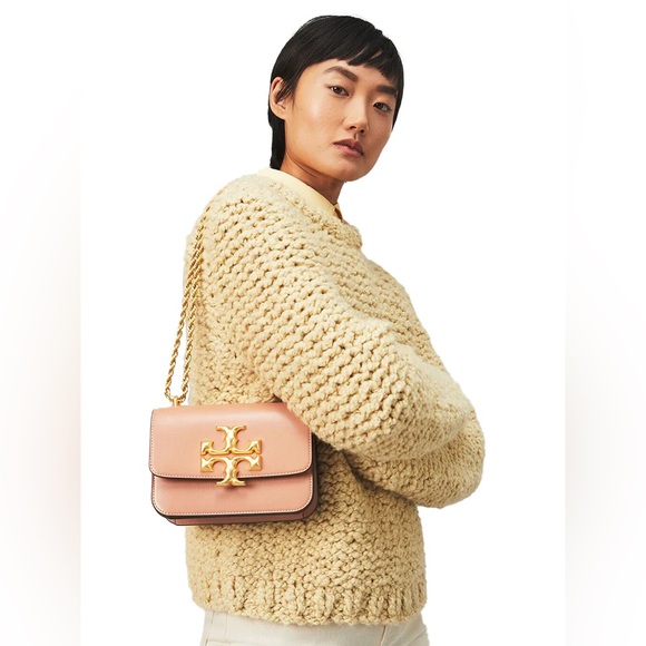 84057 - Tory Burch Eleanor Textured Small Convertible Shoulder Bag - Picture 14 of 14